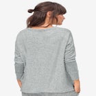 Marled Boxy Lounge Top image number null