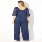 Sparkle & Lace 2-Piece Pant Suit image number null