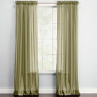 BH Studio Sheer Voile Rod-Pocket Panels, Set of 2 image number 0