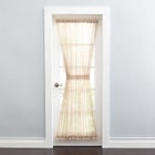 BH Studio Sheer Voile Door Panel With Tiebacks image number null