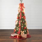 Fully Decorated Pre-Lit 4&frac12; Ft. Pop-Up Christmas Tree image number null