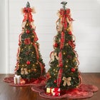 Fully Decorated Pre-Lit 4&frac12; Ft. Pop-Up Christmas Tree image number null