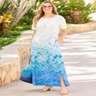 Scoopneck Maxi Dress image number null