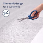 Extra Long Tub Mat With River Stones Design image number null
