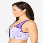 Wireless Front-Close Cotton Comfort Bra image number 2