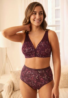 Wireless Front-Close Cotton Comfort Bra