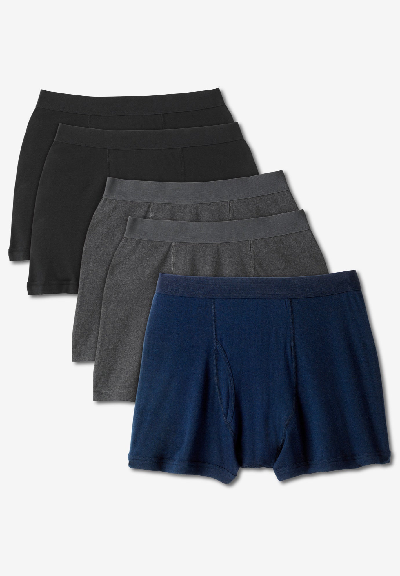 Cotton Boxer Briefs 5-Pack image number 0