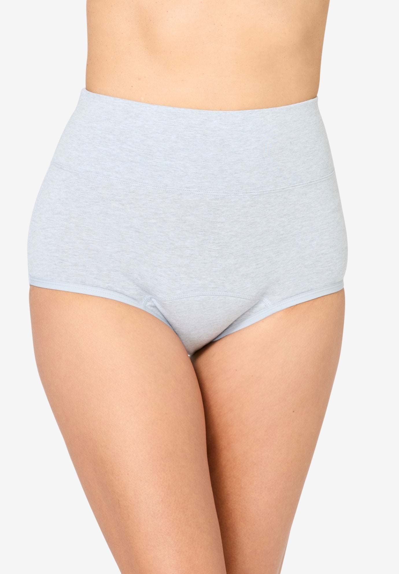 Cotton Spandex Incontinence Brief 2-Pack image number 4