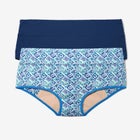 Cotton Spandex Leak-Proof Brief 2-Pack image number null