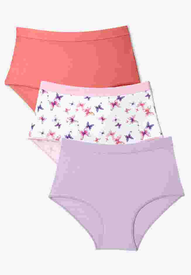 Cotton/Spandex Panty 3-Pack image number 0