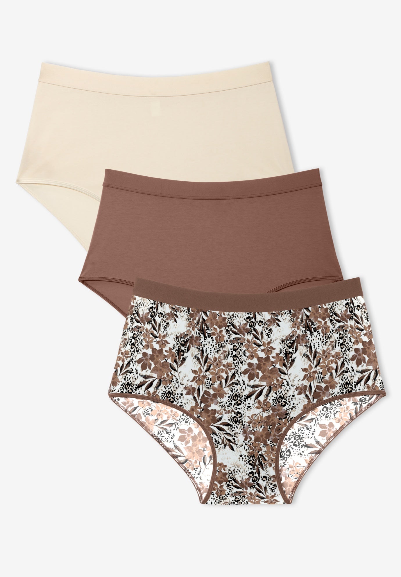 Cotton/Spandex Panty 3-Pack image number 0