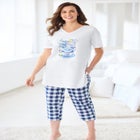 Only Necessities® Capri Pajamas image number null