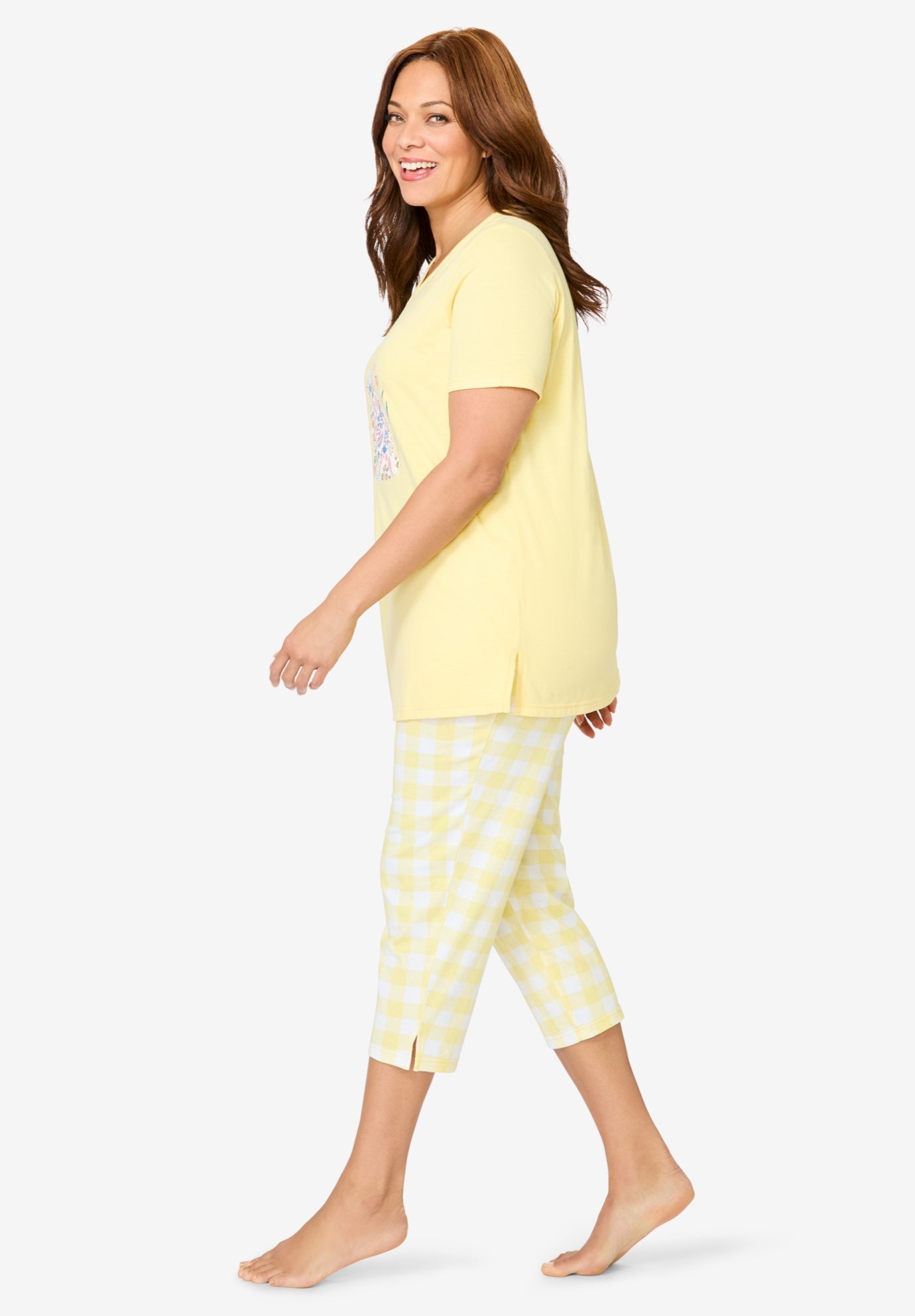 Only Necessities® Capri Pajamas image number 2
