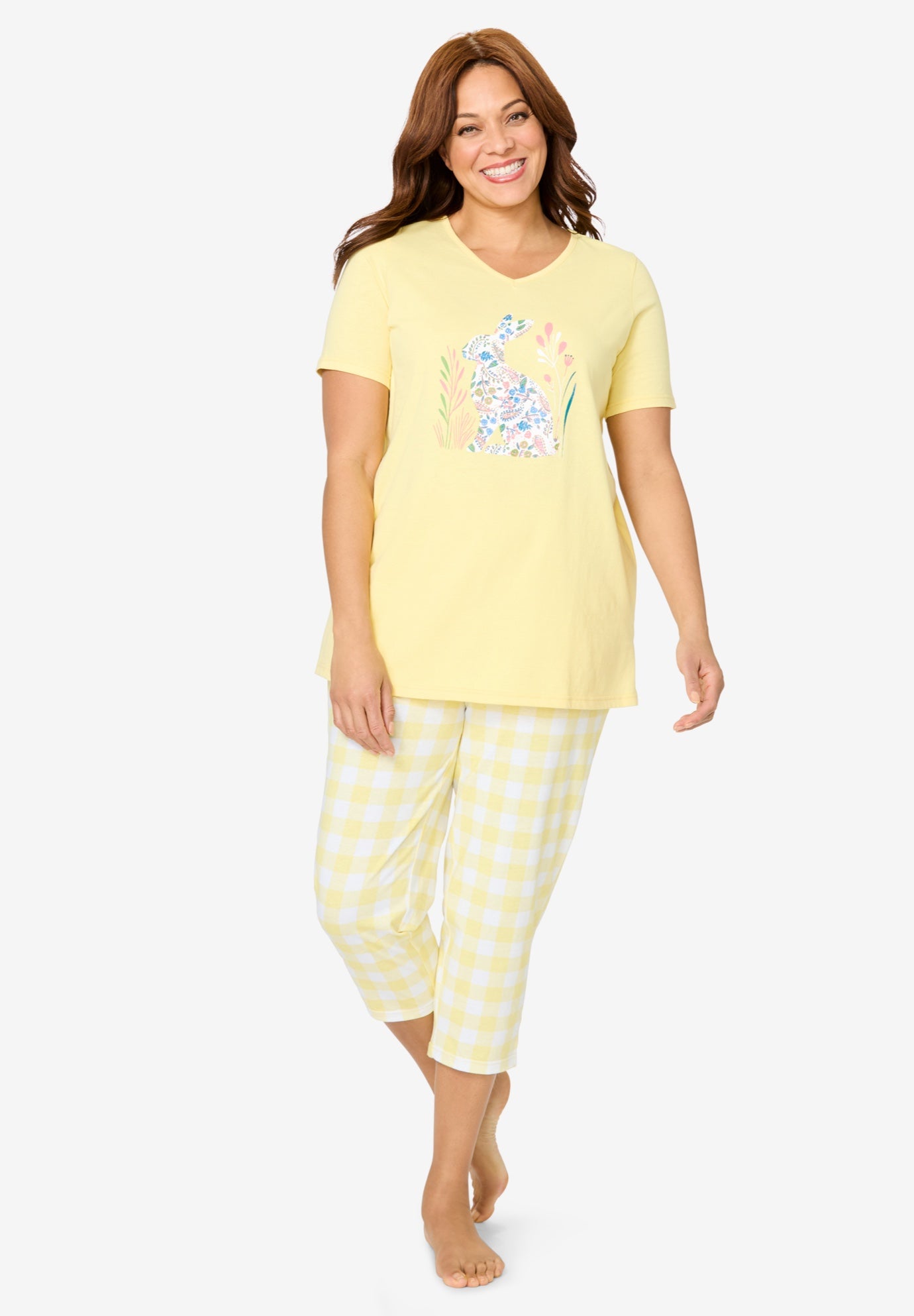 Only Necessities® Capri Pajamas image number 0