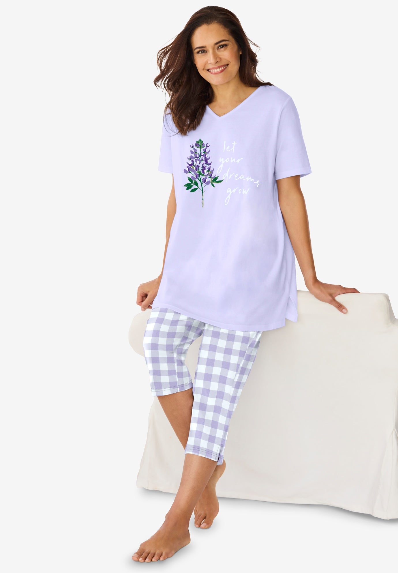Only Necessities® Capri Pajamas image number 0