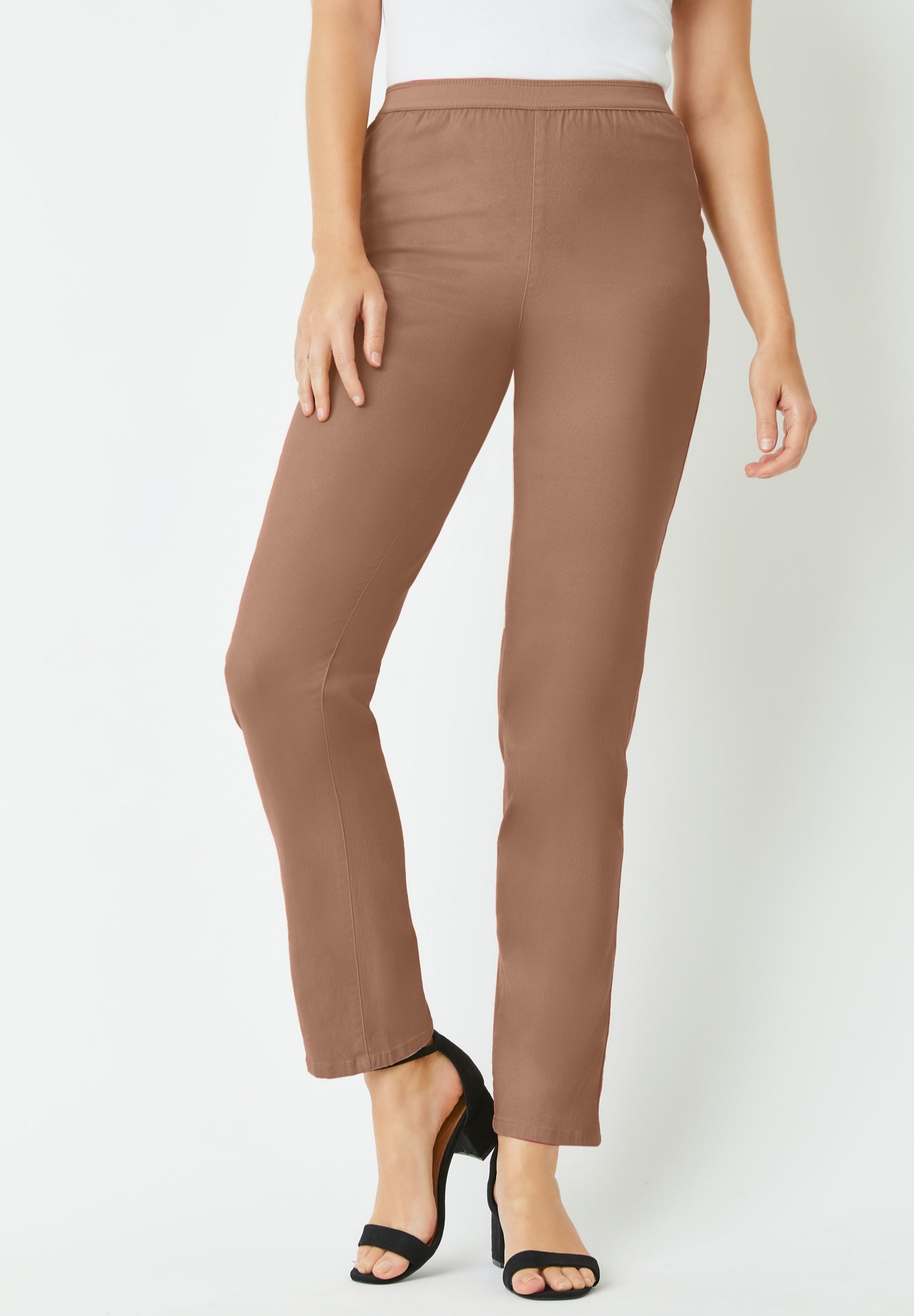 Stretch Denim Straight-Leg Jegging image number 0