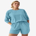 Terry Cloth Short with Drawstring Waist image number null