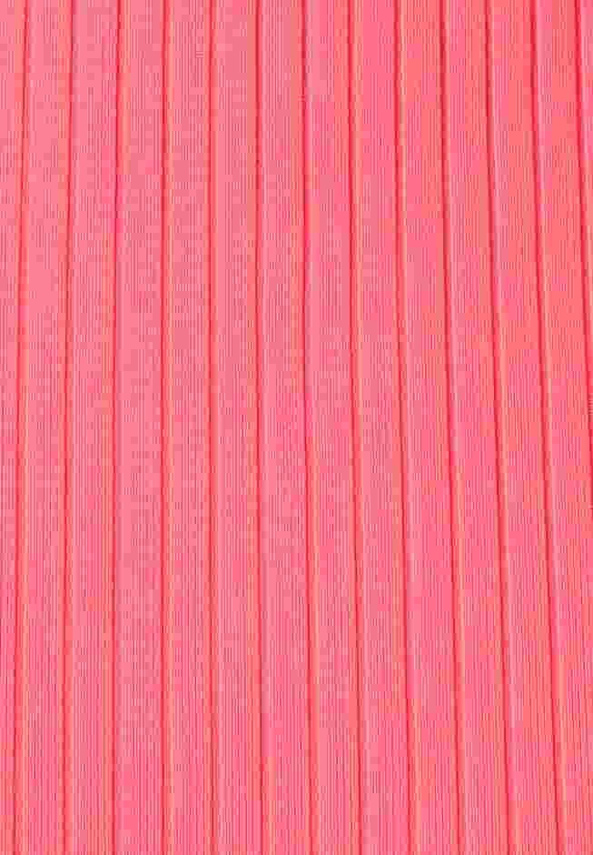 Ribbed Rope-Tie V-Neck Swimdress image number 5