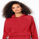 Baby French Terry Hoodie Cover Up image number null