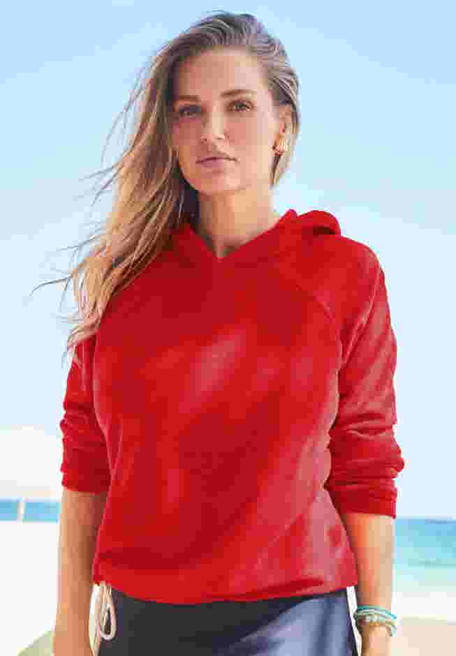 Baby French Terry Hoodie Cover Up image number 0