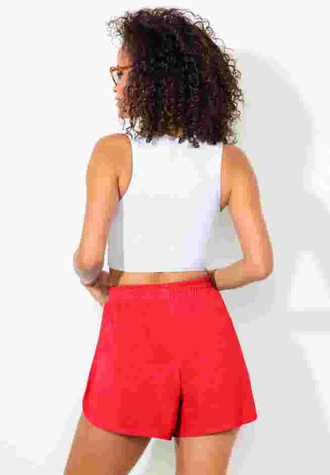 Baby French Terry Shorts Cover Up image number 1