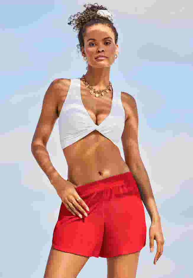 Baby French Terry Shorts Cover Up image number 0