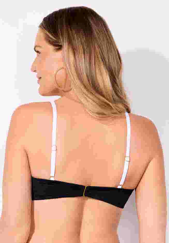 Shirred Underwire Bikini Top image number 1