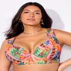 Bra Sized Ring Strap Bikini Top image number null