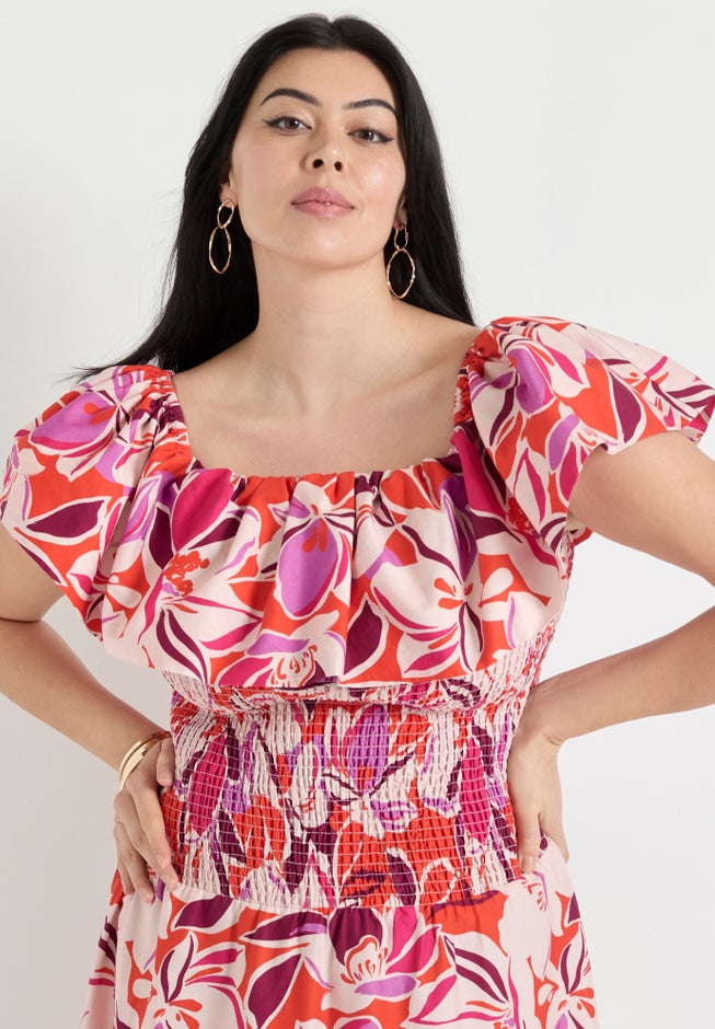 Smocked Bubble Dress image number 3