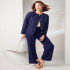 Bi-Stretch Wide Leg Pant image number null