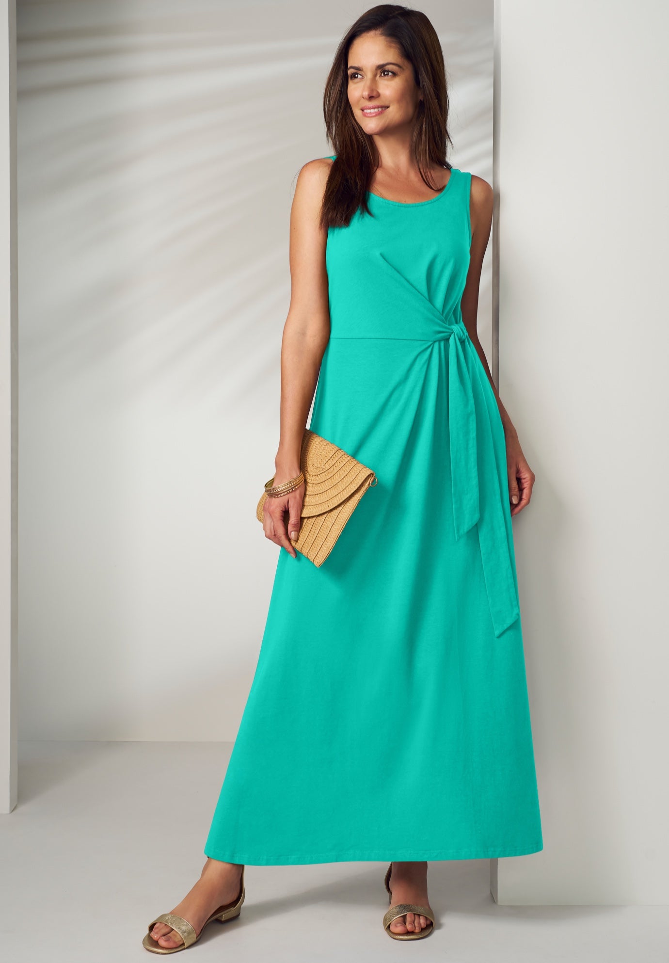 Side Tie Maxi Dress image number 0