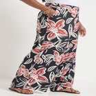 Wide-Leg Pull-On Pants image number null