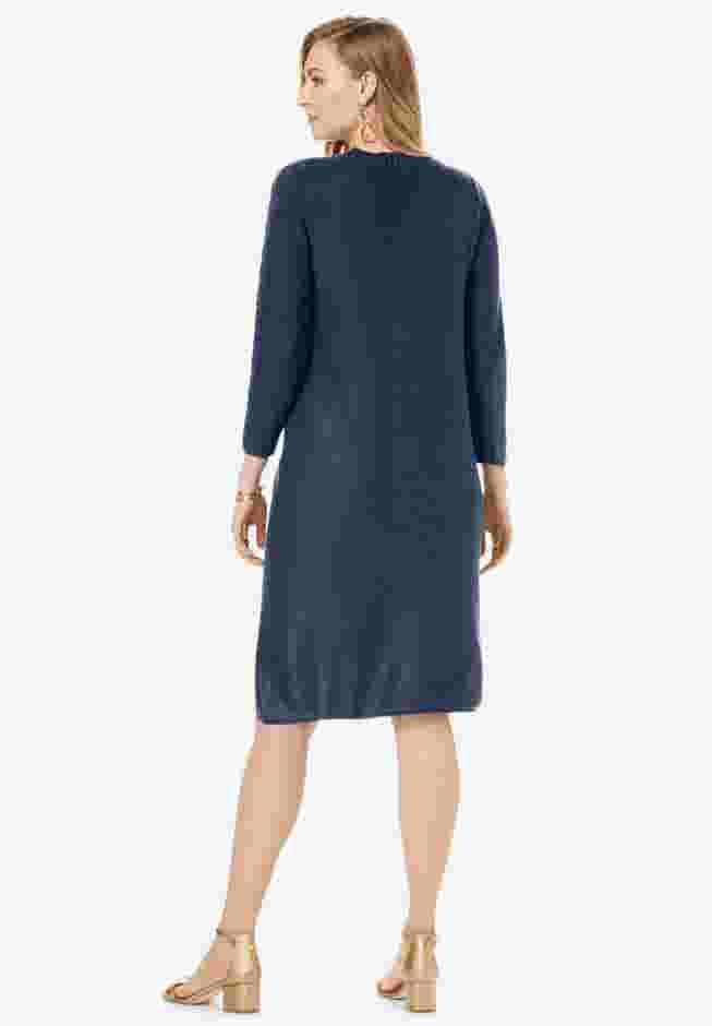 Cable Sweater Dress image number 1