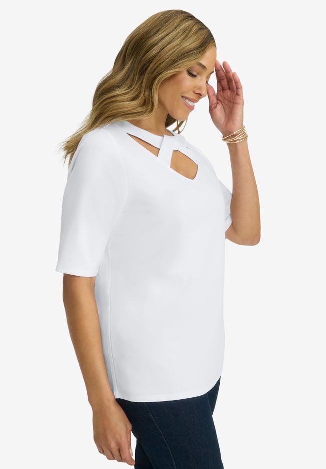 Cutout A-Line Top image number 2