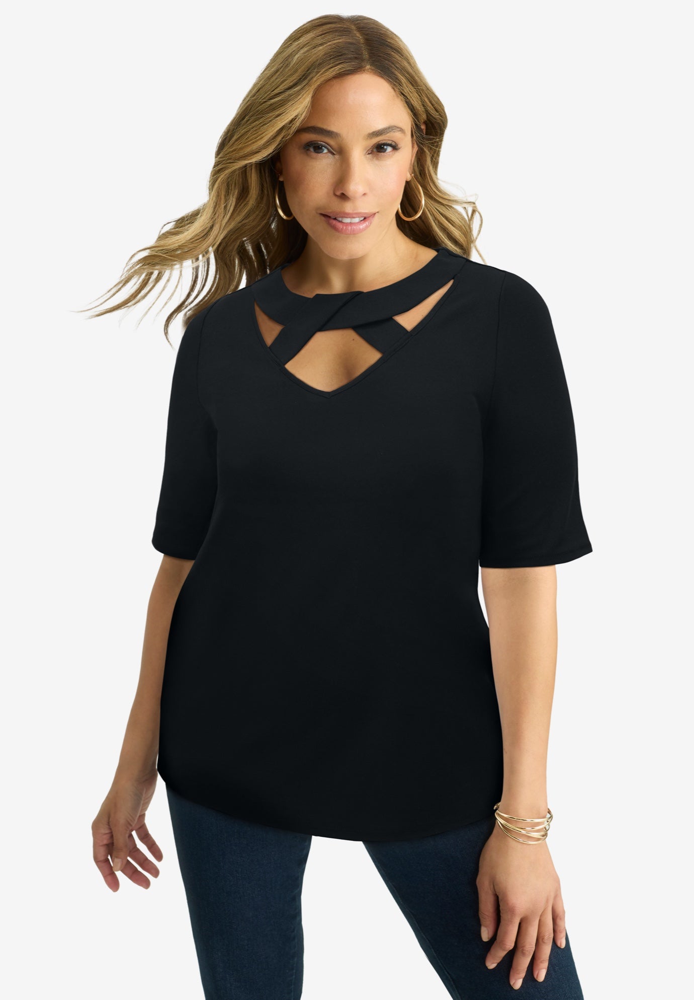 Cutout A-Line Top image number 0