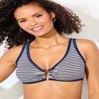 Metallic Lurex U-Wire Bikini Top image number null