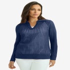 Pullover Crochet Polo image number null