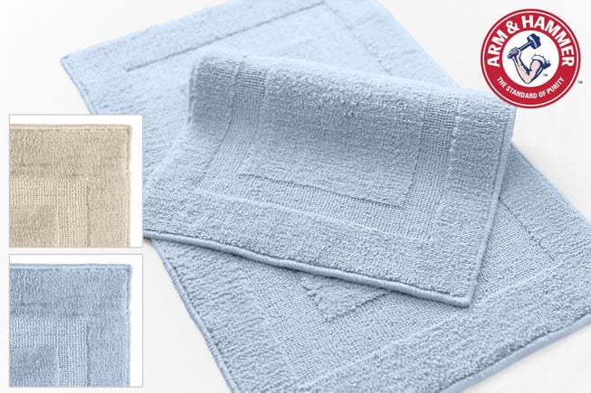 Arm & Hammer Tufted 2-pc Rug Set with Border image number 0