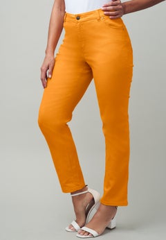 True Fit Stretch Denim Straight Leg Jean