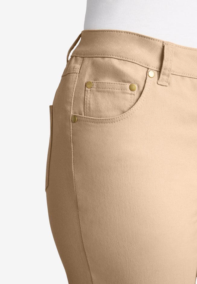 True Fit Stretch Denim Straight Leg Jean image number 3