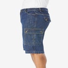 Denim Cargo Shorts image number null