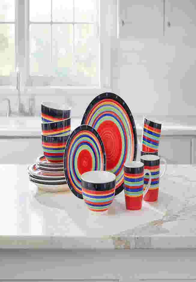 16-PC. Casa Stella Dinnerware Set image number 0