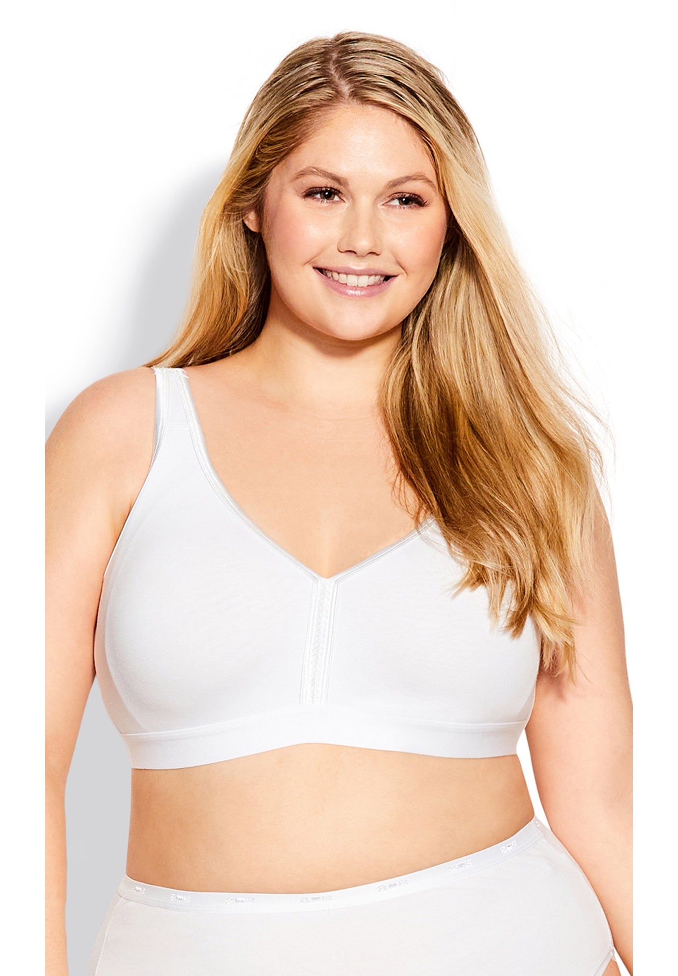 Basic Cotton Bra image number 0