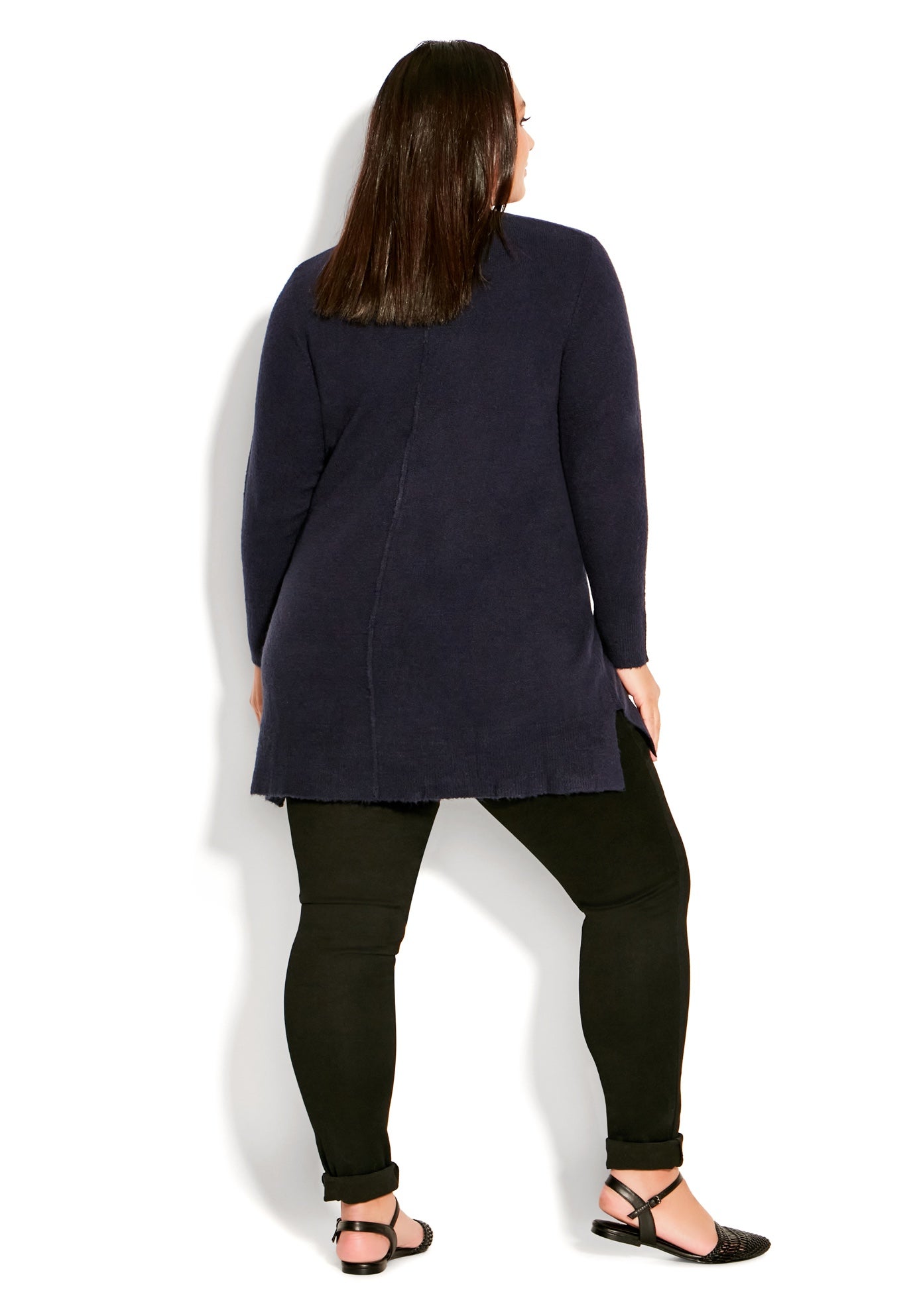 Deep Valley V Neck Sweater image number 3