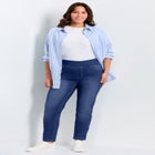 Butter Denim Pull-On High Rise Jean image number 0