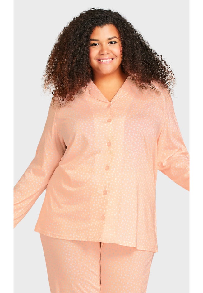 Button Through Sleep Top image number 3