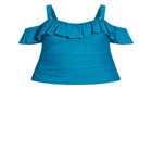 Ruffle Tankini Top image number null