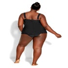 V Tiered Tankini Top image number null