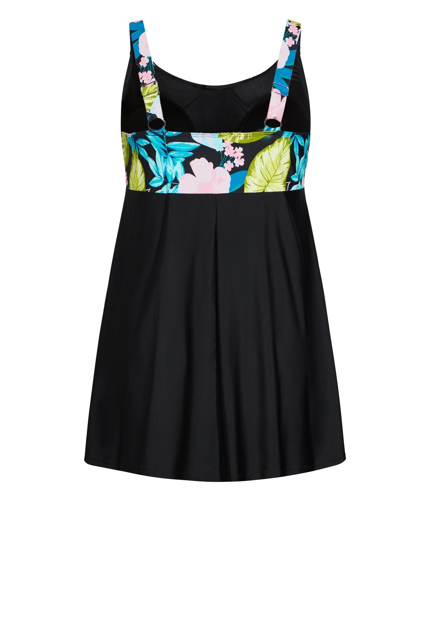 Empire Print Swim Dress image number 5