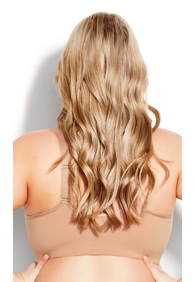 Comfort Cotton Wire Free Front Close Bra image number 1